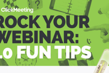 Infographic: 10 Fun Tips to Get Ready for Your Webinar