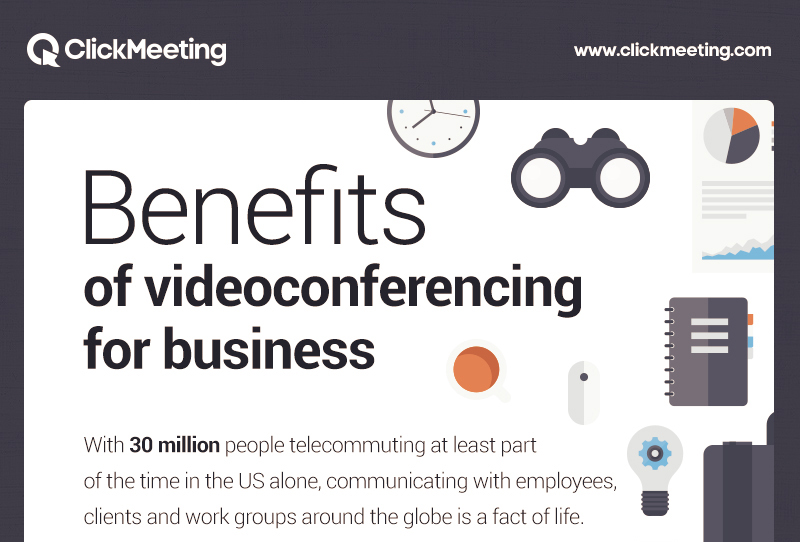 [Infographic] Benefits of Videoconferencing for Business
