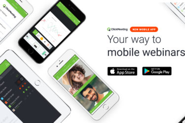 New App: ClickMeeting Webinars Go Mobile