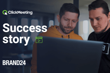 Engage and Educate Customers – How Brand24 Bonds with Clients Using Webinars