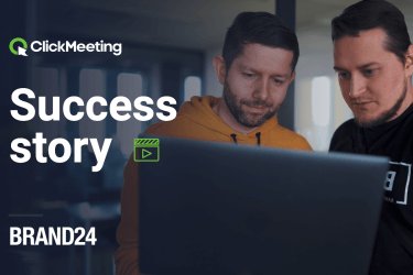 Engage and Educate Customers – How Brand24 Bonds with Clients Using Webinars